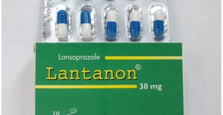 كبسولات لانتانون لعلاج قرحة المعدة والإثنى عشر lantanon