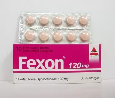 اقراص وشراب فيكسون لعلاج حساسية الأنف FEXON