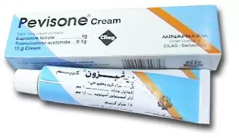 كريم بيفيزون لعلاج الفطريات والطفح الجلدي PEVISONE