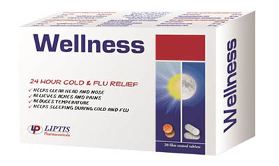 أقراص ويلنس لعلاج نزلات البرد والأنفلونزا Wellness