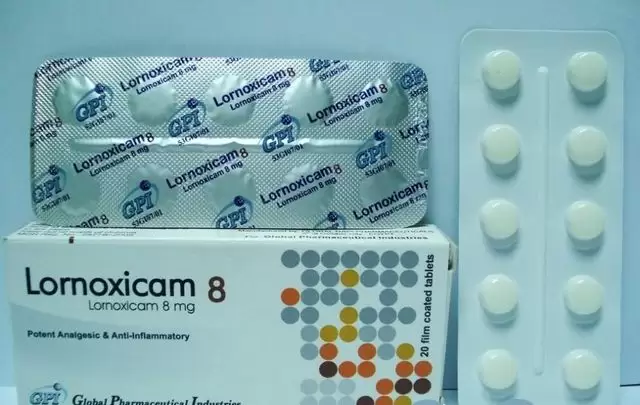 دواعي استعمال لورنوكسيكام لعلاج الالتهابات LORNOXICAM