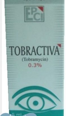 دواعي استعامل قطرة توبراكتيفا لعلاج التهاب العين tobractiva