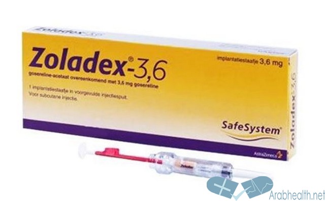 حقن زولاديكس لعلاج سرطان الرحم والبروستاتا ZOLADEX