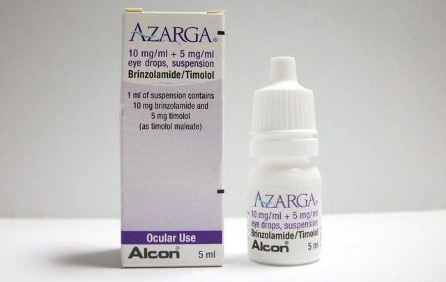 دواعي استخدام قطرة ازارجا لعلاج ضغط العين AZARGA