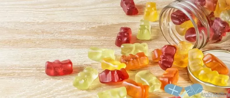 فيتامينات للاطفال على شكل حلوى