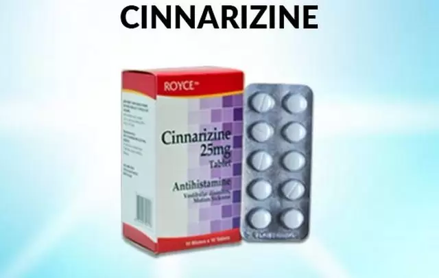 دواعي استعمال اقراص سيناريزين لعلاج الغثيان Cinnarizine