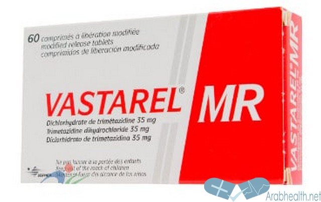 نشرة أقراص فاستاريل لعلاج الذبحة الصدرية VASTAREL