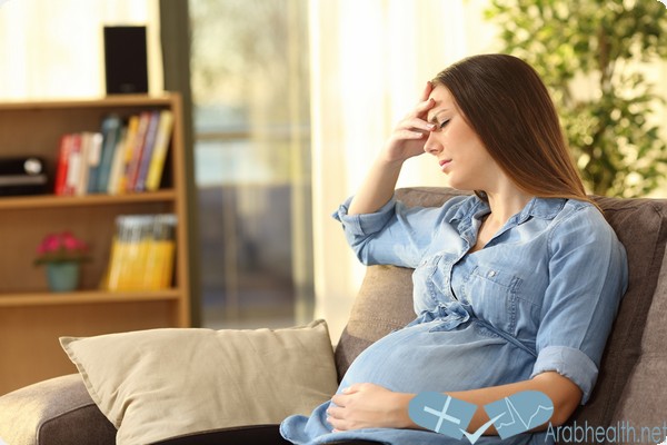 متى يكون المغص خطر على الحامل