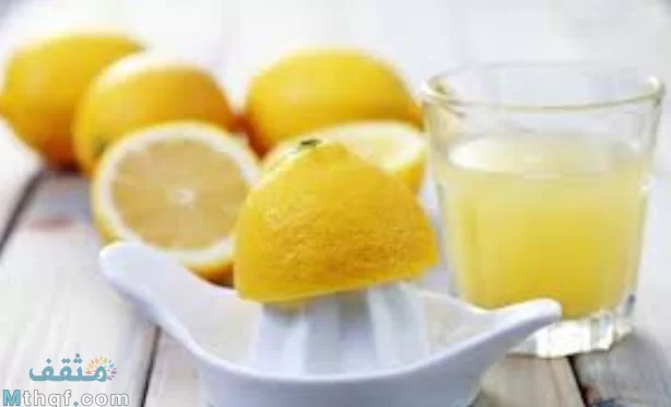 عصير الليمون الحامض لعلاج البواسير